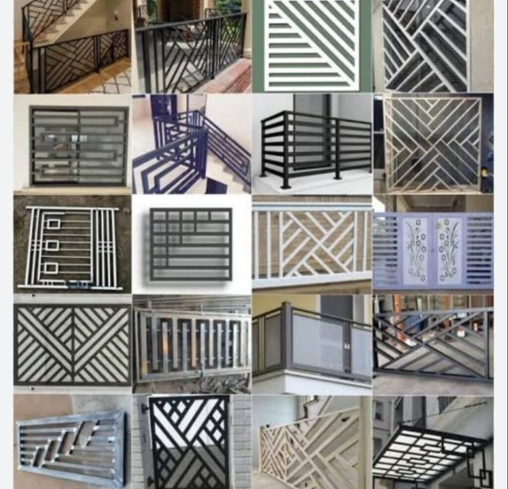 MKG Group Gate Grill — available design options