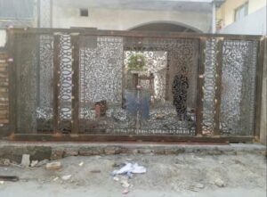 MKG Group Steel Work – decorative laser-cut steel gate